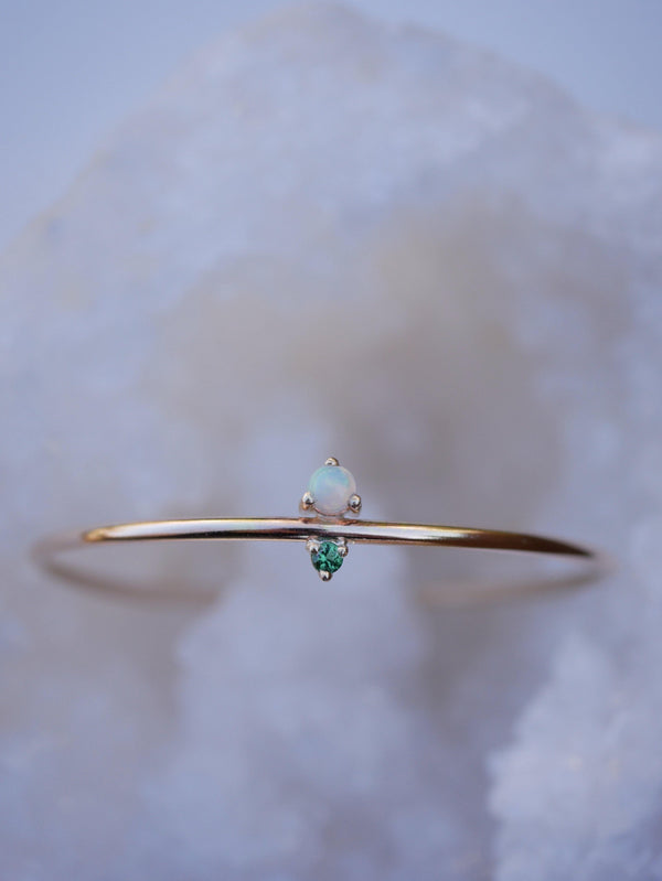 Opal Emerald bracelet - Emily Warden Designs
