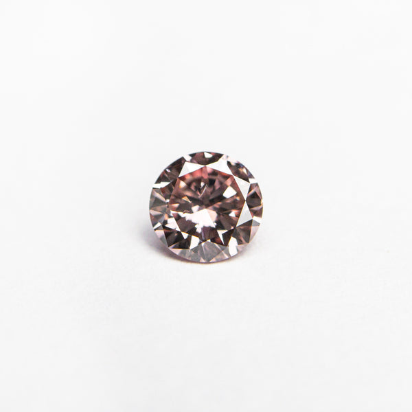 0.30ct 4.43x4.41x2.45mm GIA SI2 Fancy Intense Pink Round Brilliant 24144-01