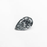 0.45ct 6.80x4.05x2.42mm GIA VVS2 Fancy Greyish Blue Pear Brilliant 24126-01