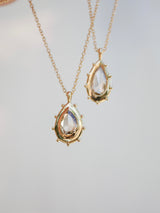 Champagne Diamond Pear Pendant No. 2