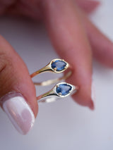 September Sapphire Signet Ring