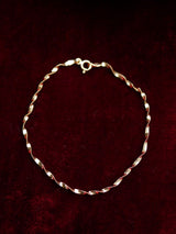 Twisted Herringbone Chain Bracelet