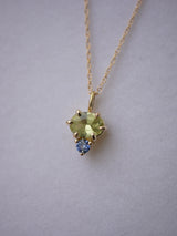 Lime Sapphire Pendant