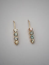 Gradient sapphire Fishhooks