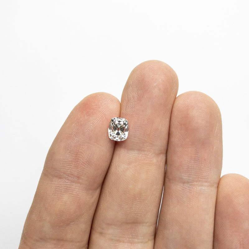 1.31ct 6.68x5.85x4.40mm VS K+ Cushion Old MIne Cut 18023 Vintage Collab - Misfit Diamonds