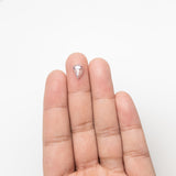 0.97ct 9.37x6.33x2.23mm Amorphous Geometric Rosecut 18117-12