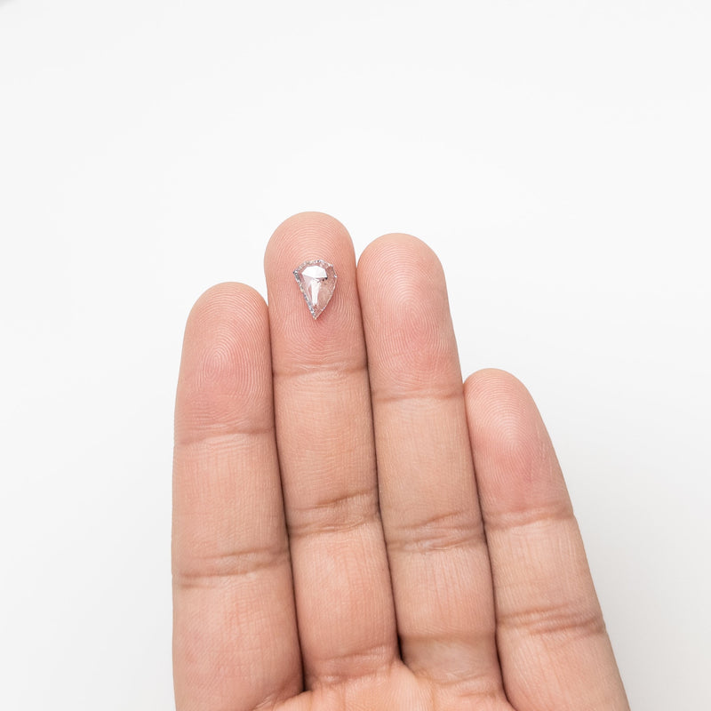 0.97ct 9.37x6.33x2.23mm Amorphous Geometric Rosecut 18117-12