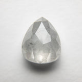 2.59ct 9.03x7.69x4.12mm Pear Double Cut 18386-19 - Misfit Diamonds