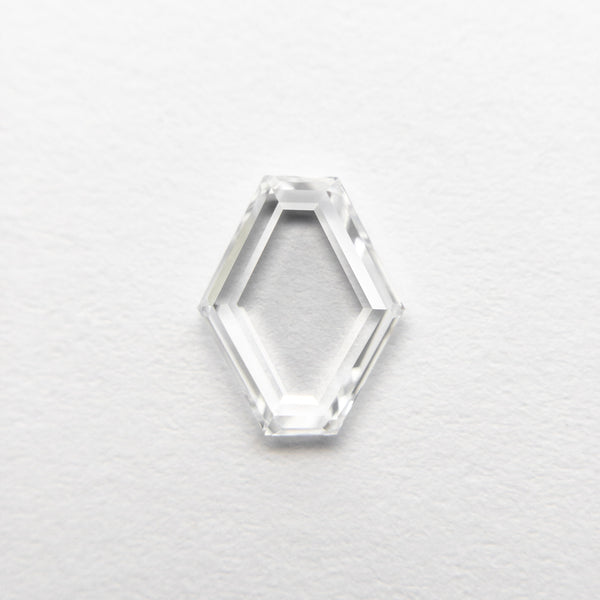 0.80ct 8.01x6.34x1.75mm Hexagon Portrait Cut 18495-07 - Misfit Diamonds