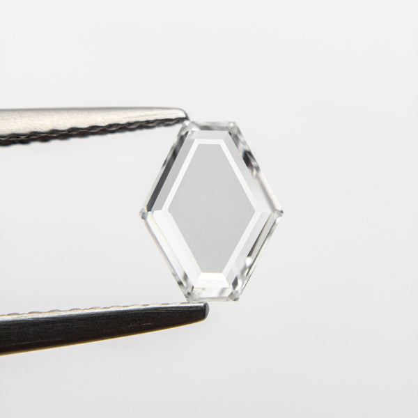 0.80ct 8.01x6.34x1.75mm Hexagon Portrait Cut 18495-07 - Misfit Diamonds