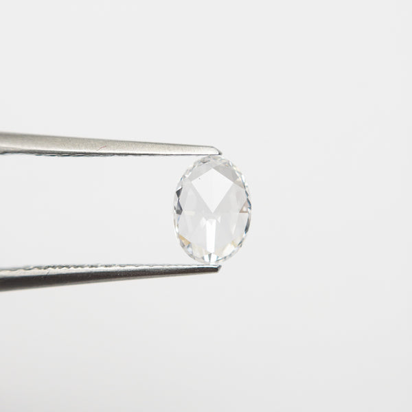 0.42ct 6.58x4.75x1.59mm VS2 D Oval Rosecut 18496-01