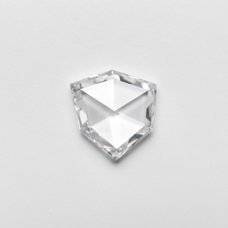 0.57ct 6.71x6.36x1.73mm Shield Rosecut 18496-04