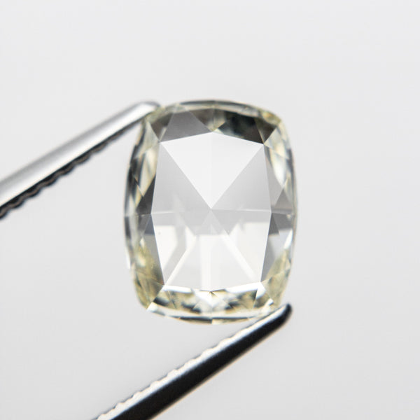 2.55ct 9.76x7.58x3.56mm VS2 U-V Cushion Rosecut 18625-01 - Misfit Diamonds