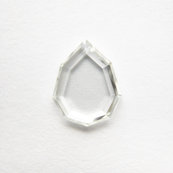 1.02ct 8.60x6.92x1.78mm SI1 K Geo Pear Portrait Cut 18878-08 - Misfit Diamonds