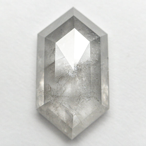 4.16ct 14.96x8.27x3.62mm Hexagon Rosecut 18911-01