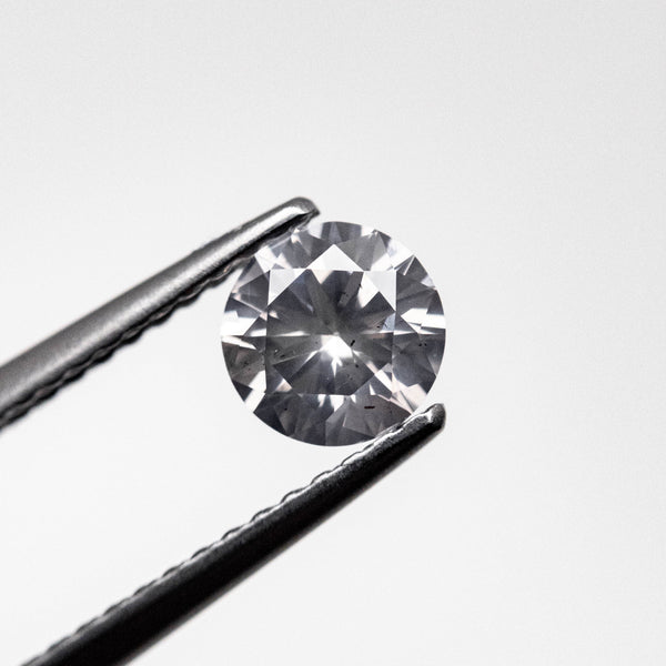 0.53ct 5.25-5.28x3.07 Fancy Grey Round Brilliant 18968-09