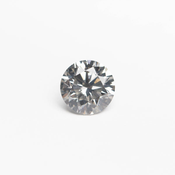 0.54ct 5.15x5.12x3.28mm Fancy Grey Round Brilliant 18968-14