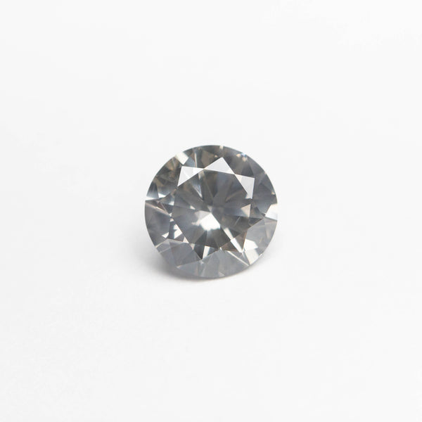 0.52ct 5.21-5.23x3.06mm Fancy Grey Round Brilliant 18968-16
