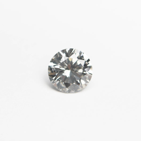 0.56ct 5.19x5.16x3.24mm Fancy Grey Round Brilliant 18968-24