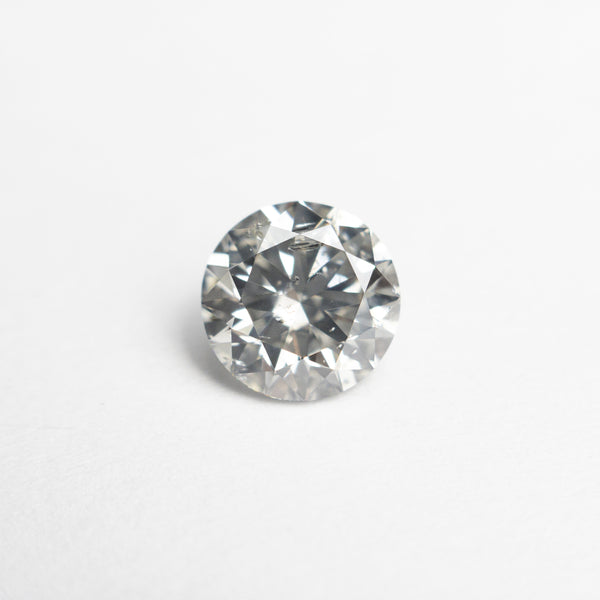 1.00ct 6.33x6.27x3.93mm I1 Fancy Grey Round Brilliant 18980-02
