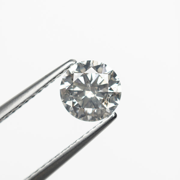 1.00ct 6.33x6.27x3.93mm I1 Fancy Grey Round Brilliant 18980-02