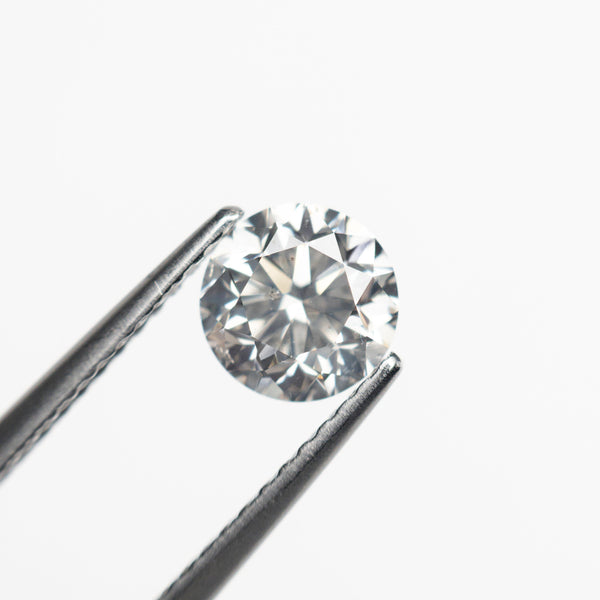 1.00ct 6.12x6.10x4.13mm SI2 Fancy Grey Round Brilliant 18980-03