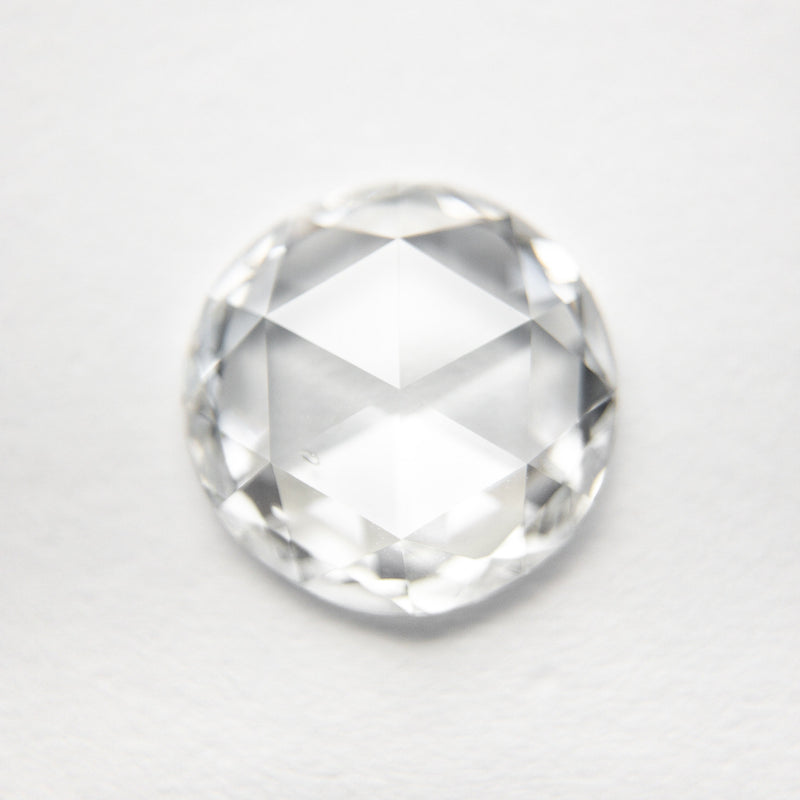 2.05ct 9.39x9.23x2.57mm SI1 D-E Round Rosecut 19022-01 - Misfit Diamonds