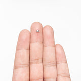 0.13ct 2.92x4.20x1.19mm Trapezoid Rosecut 19043-01