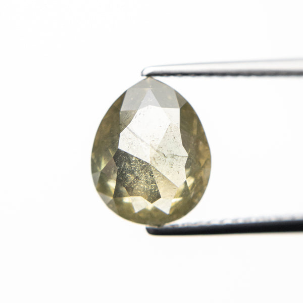 1.78ct 9.05x7.38x3.31mm Pear Rosecut 19048-08 - Misfit Diamonds