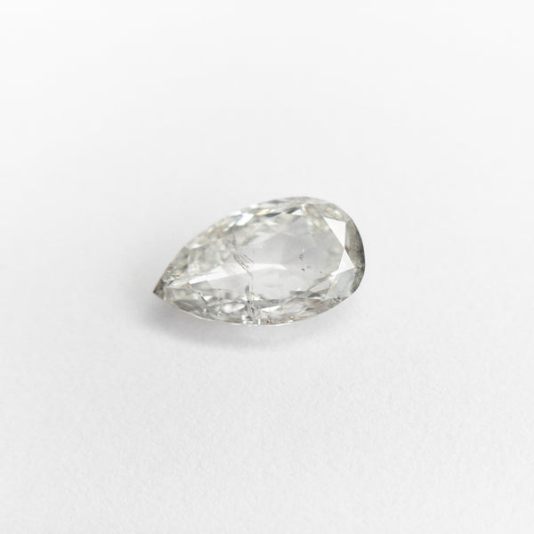 0.66ct 7.53x4.46x2.31mm Pear Double Cut 19143-21 - Misfit Diamonds