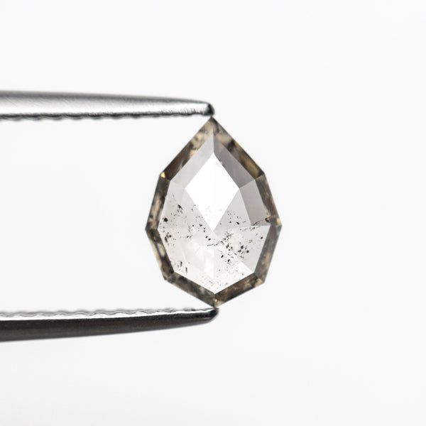 0.74ct 8.32x5.97x2.06mm Geo Pear Rosecut 19192-13