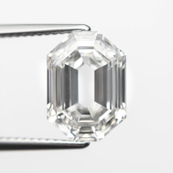 5.02ct 11.79x8.54x4.94mm GIA SI1 F Cut Corner Rectangle Step Cut 🇨🇦 19322-01