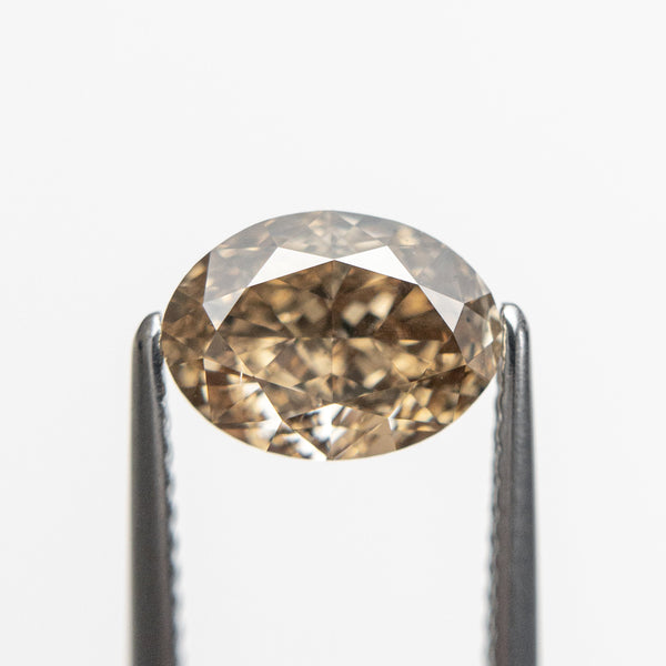 2.02ct 8.88x6.55x4.37mm SI2+ Champagne Oval Brilliant 19336-01