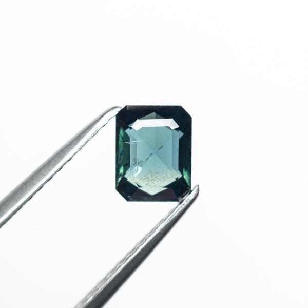 0.81ct 6.04x4.77x2.59mm Cut Corner Rectangle Double Cut Sapphire 19356-44