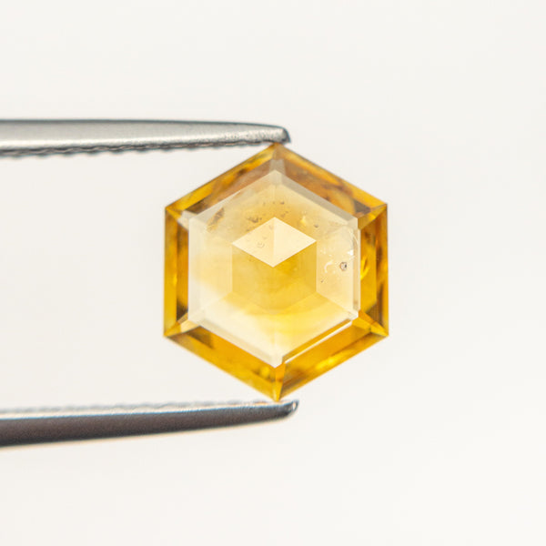 1.63ct 8.76x7.60x2.71mm Hexagon Rosecut Sapphire 19369-01