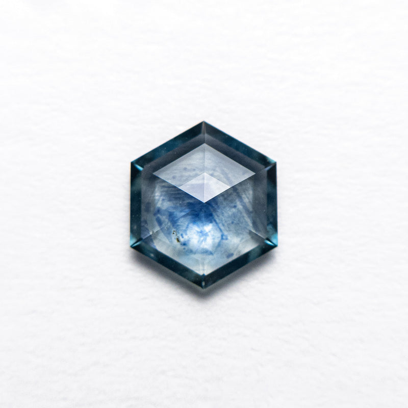 1.04ct 7.97x6.91x2.45mm Hexagon Double Cut Sapphire 19373-01