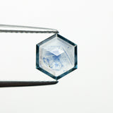 1.04ct 7.97x6.91x2.45mm Hexagon Double Cut Sapphire 19373-01