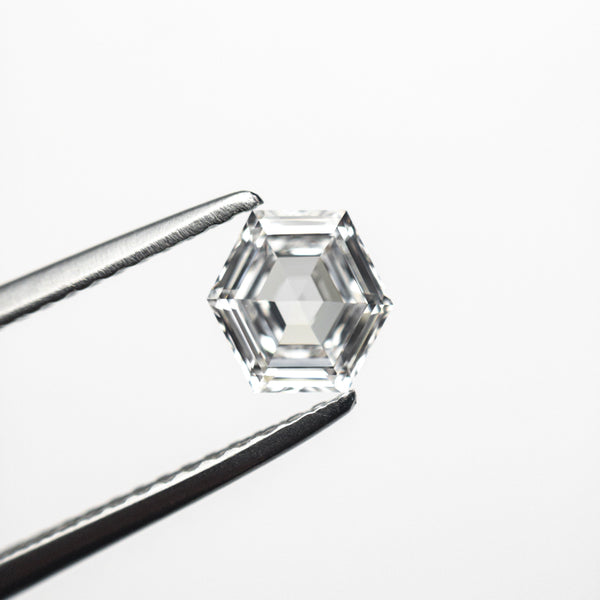 0.71ct 5.71x5.85x2.62mm VS1 E Hexagon Step Cut 🇨🇦 19386-07