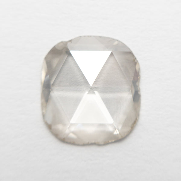 2.49ct 11.32x10.34x2.47mm SI1/VS2 Champagne Antique Cushion Rosecut 19396-01