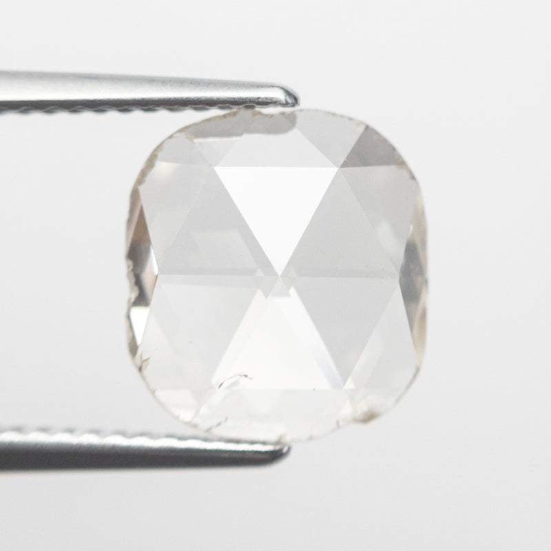 2.49ct 11.32x10.34x2.47mm SI1/VS2 Champagne Antique Cushion Rosecut 19396-01