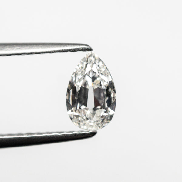 0.51ct 4.39x6.92x2.22mm SI1 E Modern Antique Pear Brilliant 19438-10