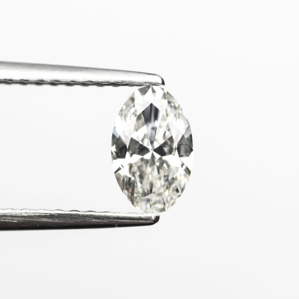 0.50ct 6.84x4.35x2.52mm VS1 F Oval Brilliant 19438-17