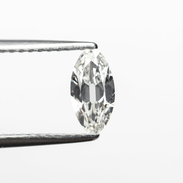 0.50ct 7.32x3.82x2.29mm VS2 F Modern Antique Oval Brilliant 19438-21