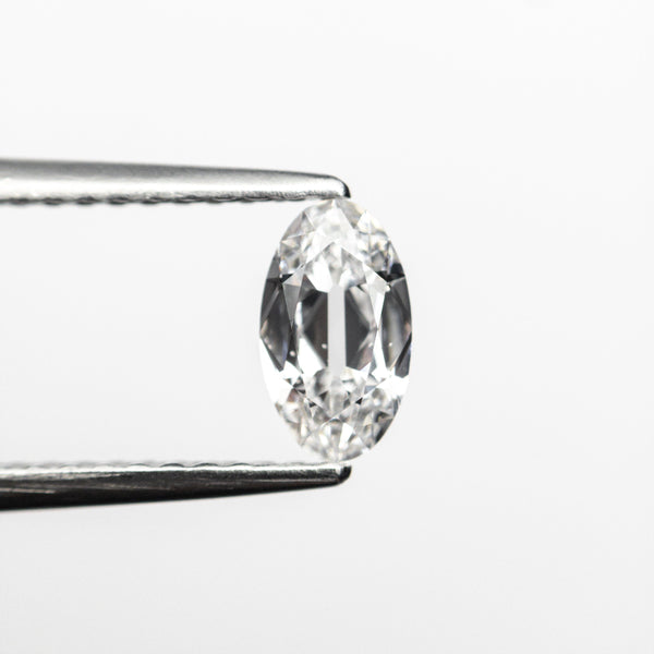 0.45ct 6.58x3.79x2.26mm VS2 D Modern Antique Oval Brilliant 19438-23