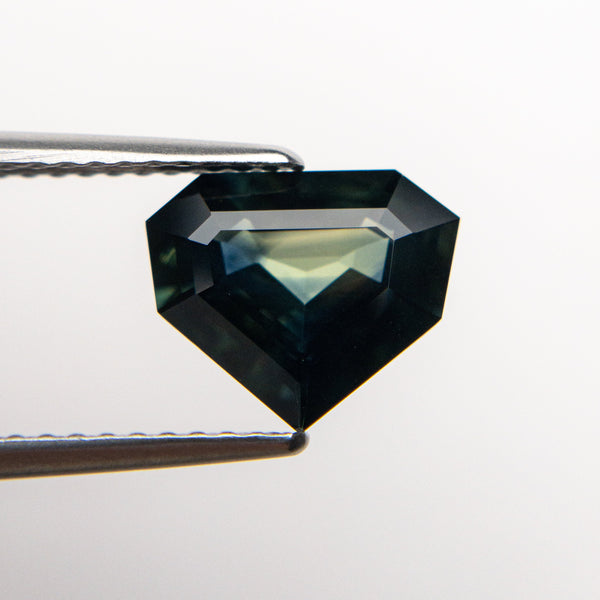1.91ct 7.91x9.43x3.62mm Shield Step Cut Sapphire 19449-01