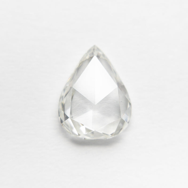 1.50ct 9.11x7.03x2.56mm SI2 J Pear Rosecut 19486-02
