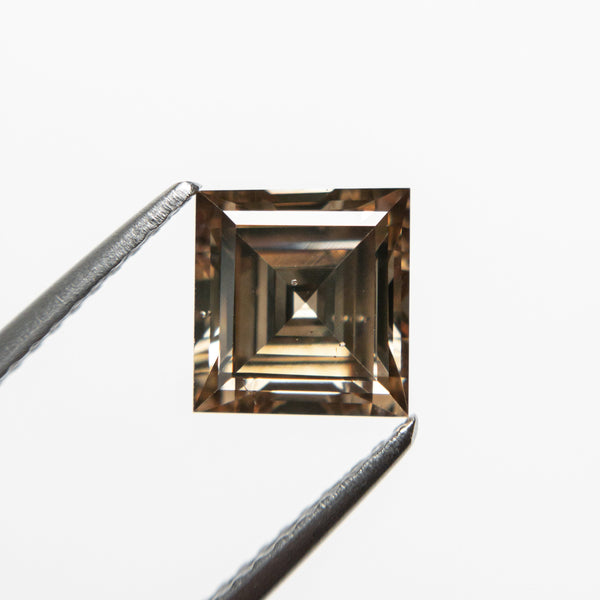 1.38ct 6.85x6.42x3.79mm SI2 C6 Carré Step Cut 19570-01