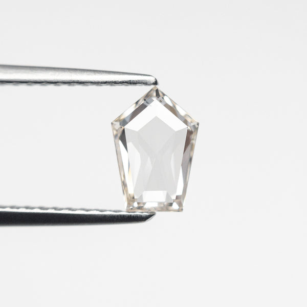 0.63ct 7.66x5.35x1.77mm SI1 C2 Pentagon Rosecut 19573-03