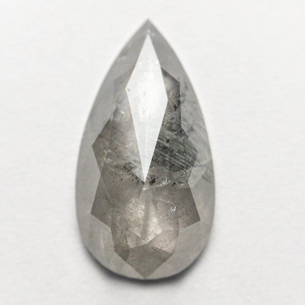 3.00ct 14.70x7.74x3.23mm Pear Rosecut 19604-26