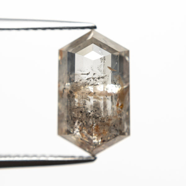 4.30ct 12.80x7.41x4.44mm Hexagon Rosecut 19606-04